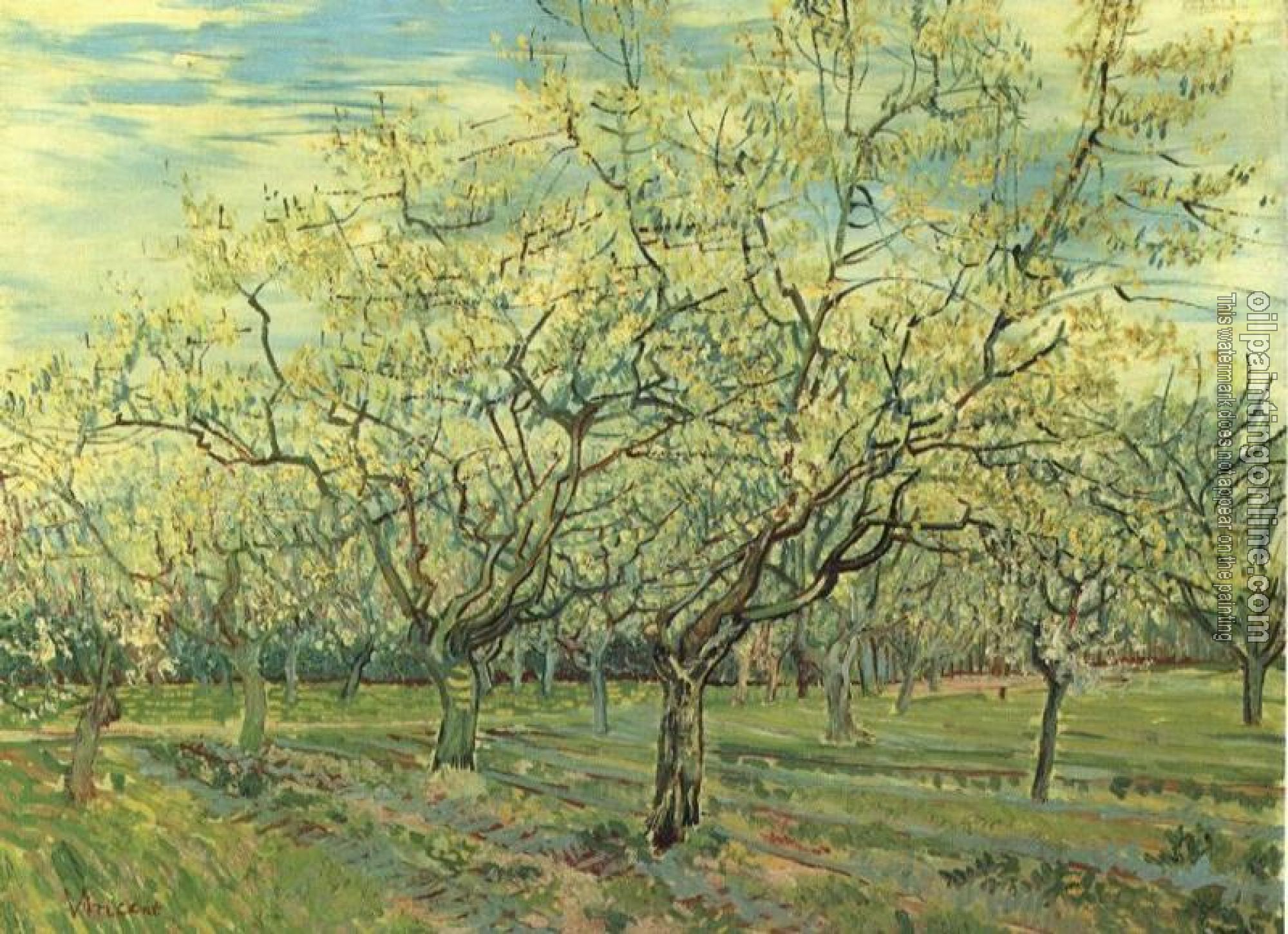 Gogh, Vincent van - The White Orchard